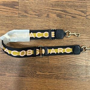 Marc Jacobs Logo Webbing Bag Strap - New!